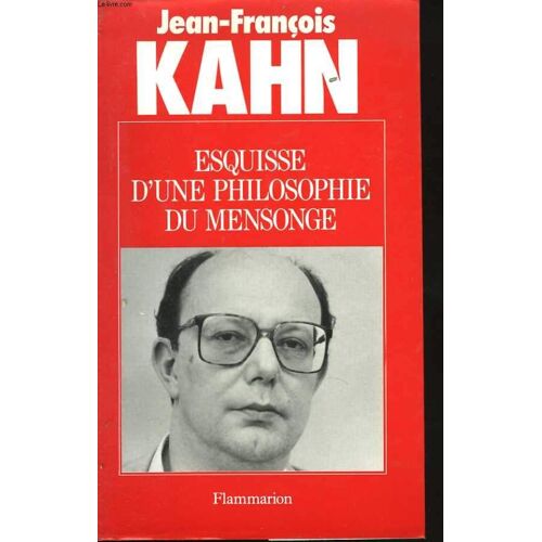 Esquisse D'une Philosophie Du Mensonge
