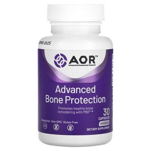 Advanced Orthomolecular Research Aor Protection Osseuse Avancée, 30 Capsules 
