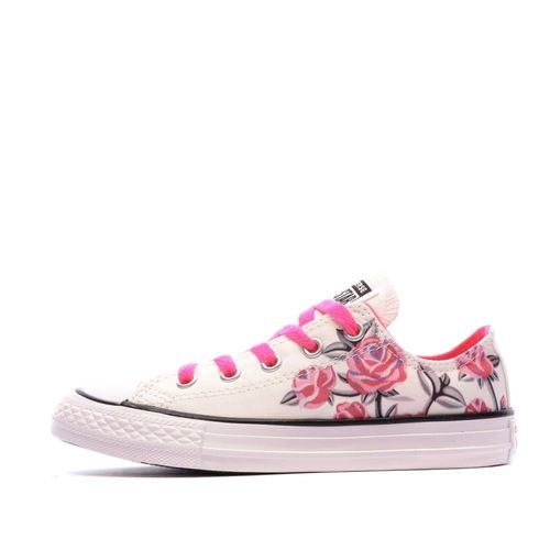 Baskets Fleuries Fille Converse Taylor All Star Multicolore