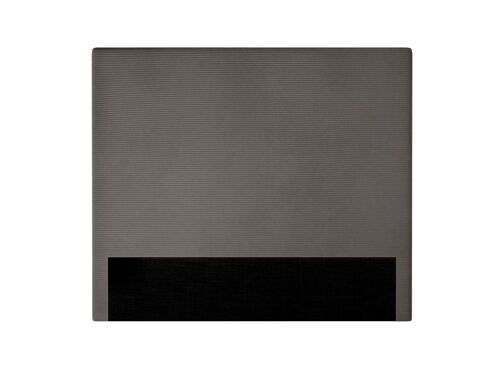 Tête de lit en velours côtelé - 160cm - Gris