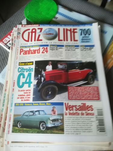 Gazoline 8 De 1995 Simca Versailles,Panhard 24,Citroen C4