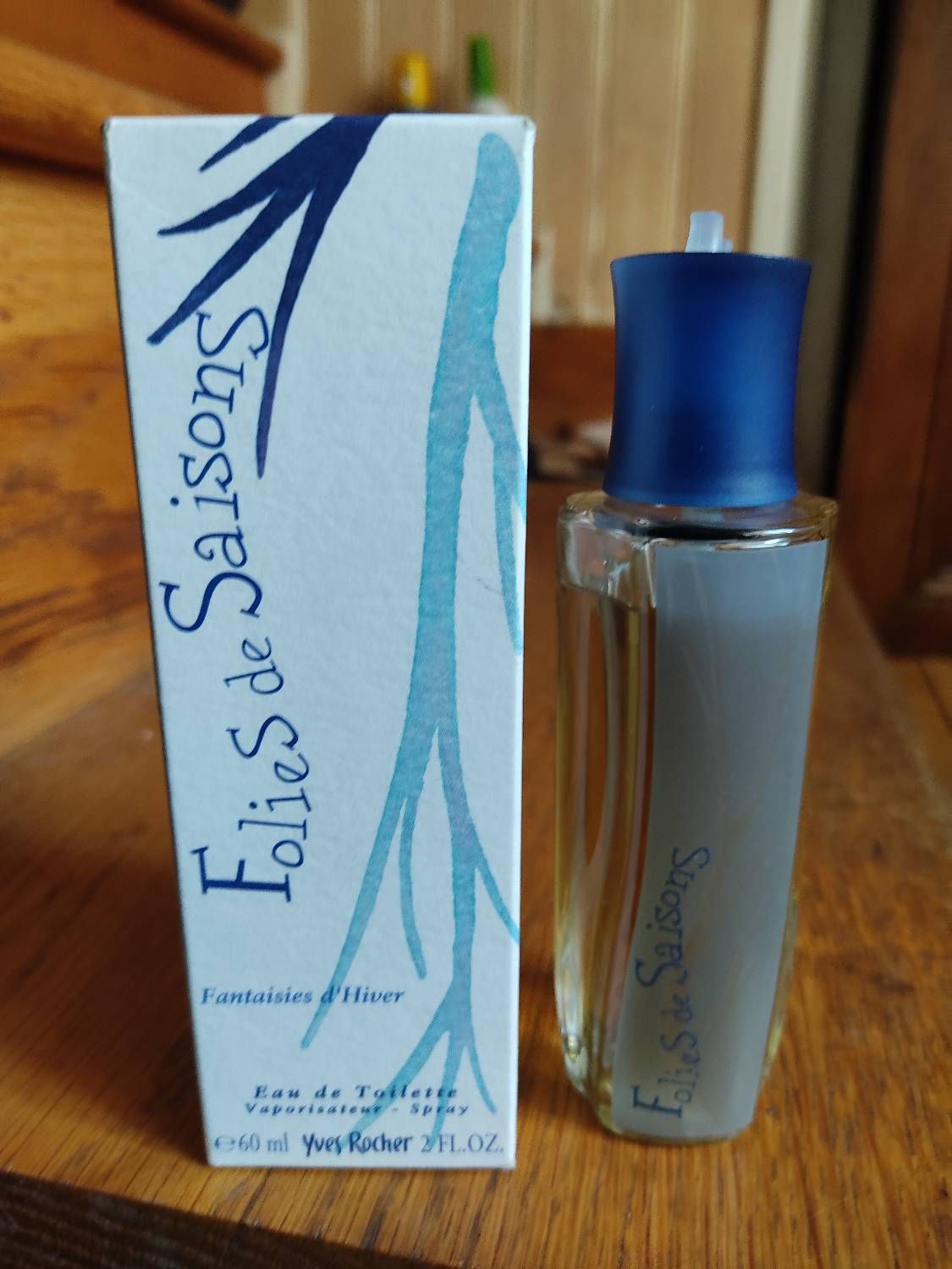 Parfum Eau De Toilette Folies De Saison Hiver Spray 60 Ml Yves Rocher En Boîte 