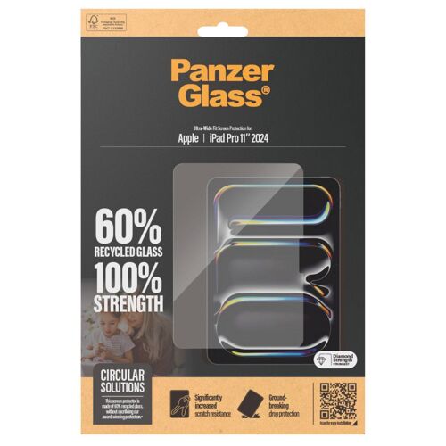 Panzerglass Ultra-Wide Fit Protection D'écran Ipad Pro 11 (2024) M4