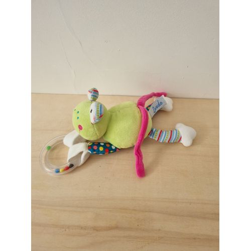 Doudou Grenouille Anneau Toodo