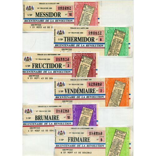 Billet De Loterie Nationale