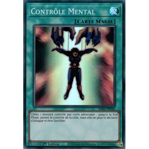 Yu Gi Oh Ra02 Fr046 Controle Mentale Super Rare