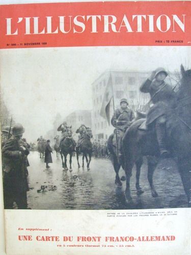 L¿Illustration N° 5045, 11 Novembre 1939. Les Forces De Résistance De La Finlande. A Wilo Avec L'armée Lituanienne