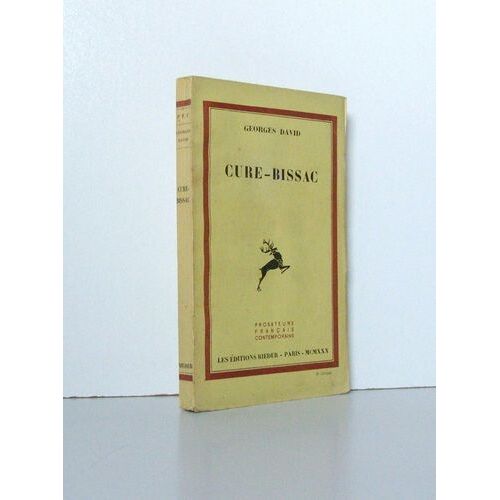 Cure-Bissac. [ Coll. Prosateurs Français Contemporains ]