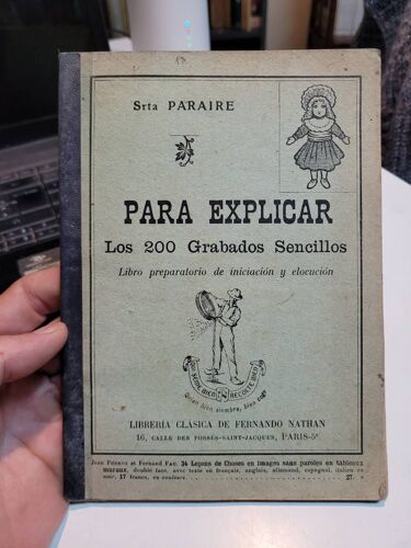 Para Explicar Los 200 Grabados Sencillos ... Srta Paraire