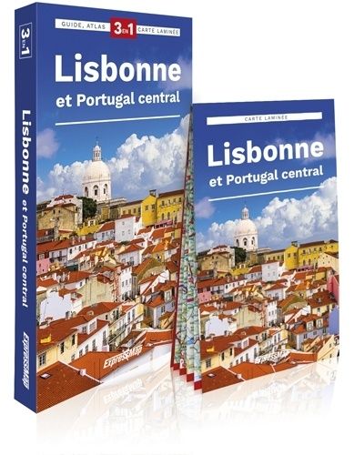 Lisbonne Et Portugal Central - Guide + Atlas + Carte 1/17 500