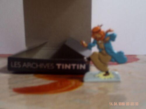 Les Archives De Tintin - Figurines Tintin Au Pays De L'or Noir