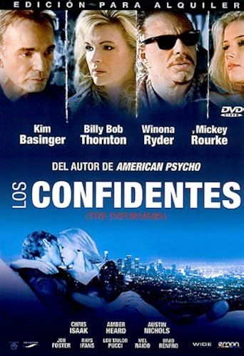 Los Confidentes (Import Dvd) (2010) Kim Basinger; Winona Rider; Mickey Rourke;