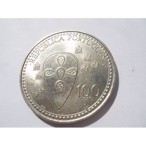100$00 Portugal 1985  "D.Afonso Henriques"