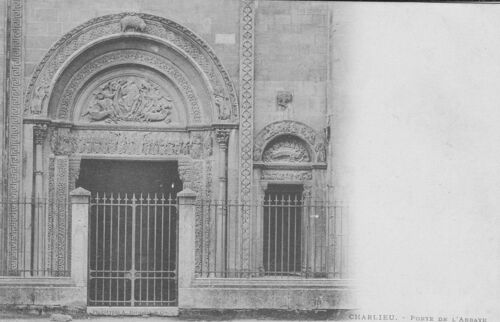 Charlieu - Porte De L'abbaye - Carte Précurseur - Tbe - Réf 061 730