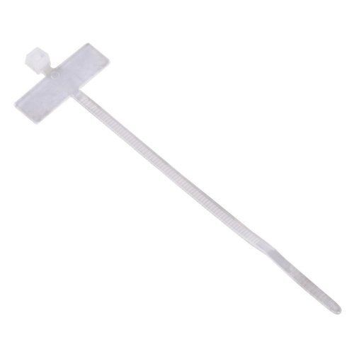 Hama Cable Ties with inscription field self-securing - Attache câble - nature - 9.8 cm (pack de 25)