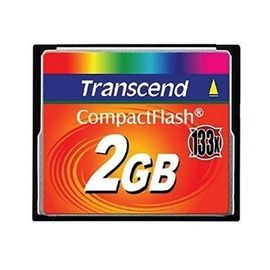 Transcend - Carte mémoire flash - 2 Go - 133x - CompactFlash