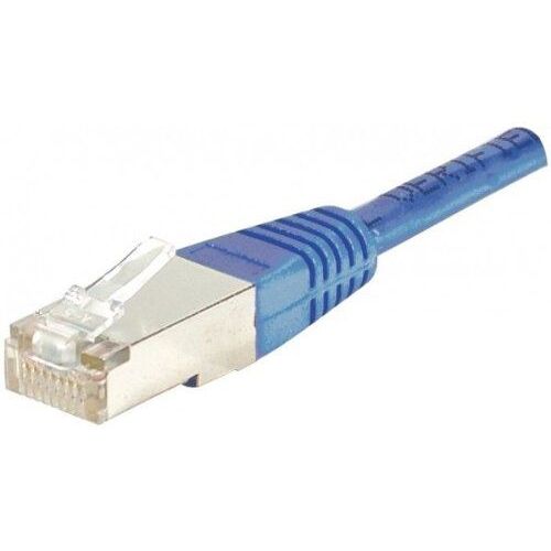 DEXLAN - CORDON RESEAU PATCH - RJ45 - FTP - CAT 6 - 20 M - BLEU