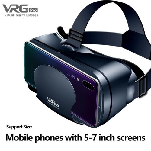 Casque De Réalité Virtuelle 3d Blu Ray, Lecteur Vr Intelligent Vrg Pro Etvr 3d, Lunettes De Jeux De Films Avec Contrôleur Pour Téléphone Portable
