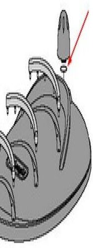 Joint De Bouchon Vvx380 Vvx650 Pro360 Centrale Vapeur Delonghi Vvx380