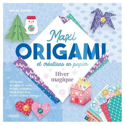 Maxi Origami Et Créations En Papier - Hiver Magique