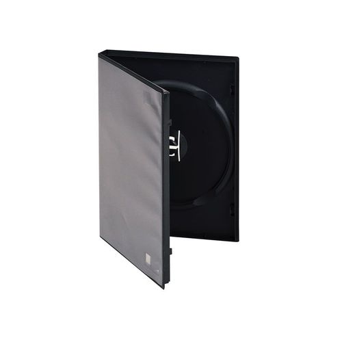 Boitiers vides pour 1 DVD - Noir - Lot de 10