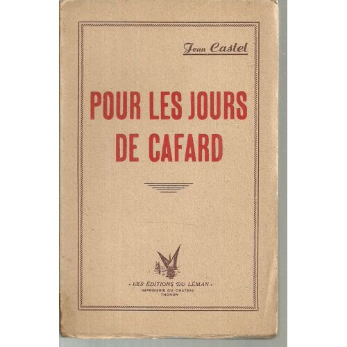 Pour Les Jours De Cafard