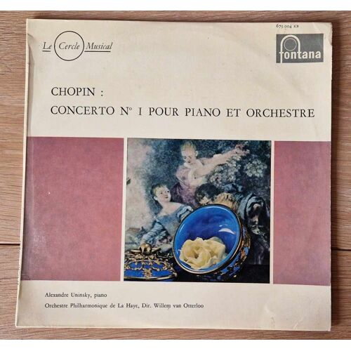 Chopin : Concerto N° 1 Pour Piano Et Orchestre - Le Cercle Musical - Fontana