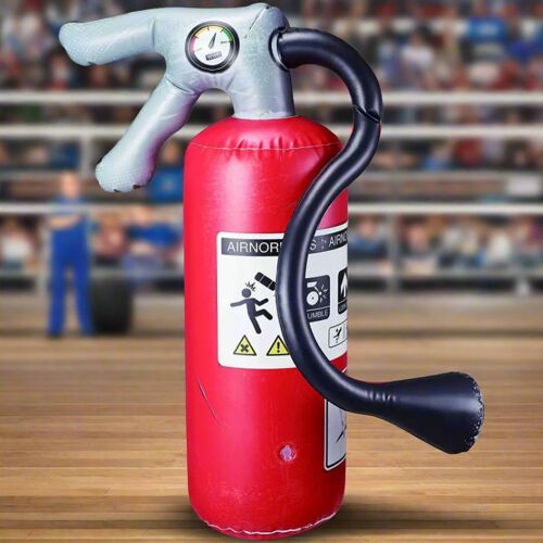 Wwe Airnormous Big Bash Prop Inflatable Fire Extinguisher