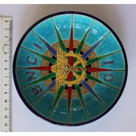 Lot de 2 coupelles en verre coloré vintage - Arts de la table