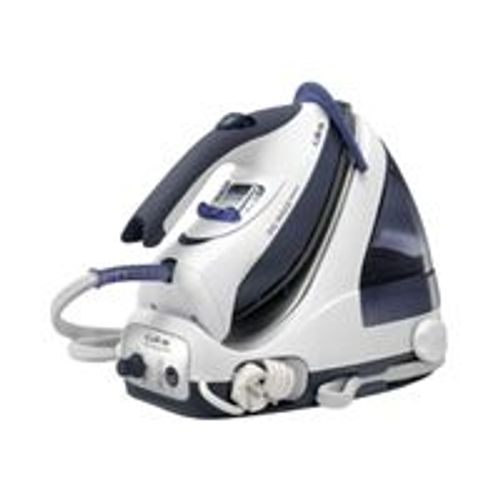 Calor Pro Minute Aquaplus GV 8500 - Centrale vapeur - semelle : Ultragliss Turbo - 2200 Watt - bleu tempête