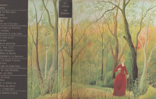 Dh Lawrence L'amant De Lady Chatterlay - Les Grands Romans De Notre Temps - Bib. De Culture Litteraire 1966 308 Pages +Commentaires Portraits Photos - 165x18/5x25 Mm Relié Toilé - Signer 0,46 Lg