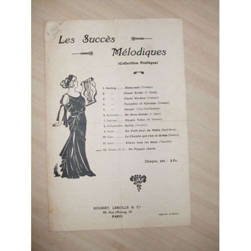 Les Succès Mélodiques La Poupee Cherie