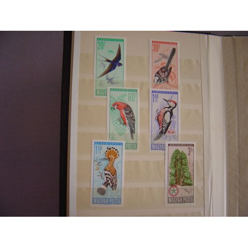 Hongrie - Série Complète De 6 Timbres Neufs De 1965 : Oiseaux