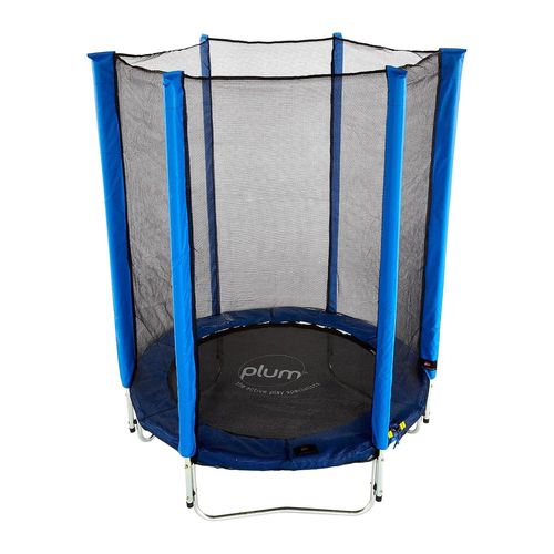 Trampoline Plum Junior Avec Filet De Sécurité Bleu 4ft