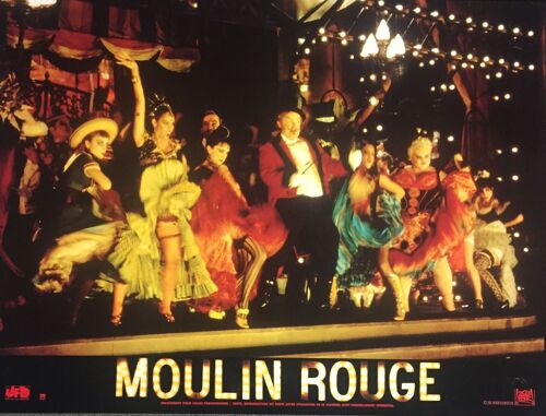 Photo Originale De Film "Moulin Rouge" 21x29cm