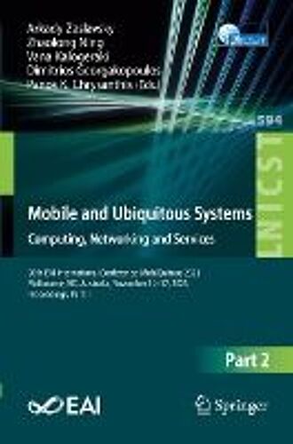 Mobile And Ubiquitous Systems: Computing, Networking And Services