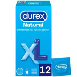 12 Preservatifs Durex Confort Natural Xl Extra Large