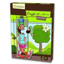 Puzzle 10 Pièces Vertical - Bulle Et Basile