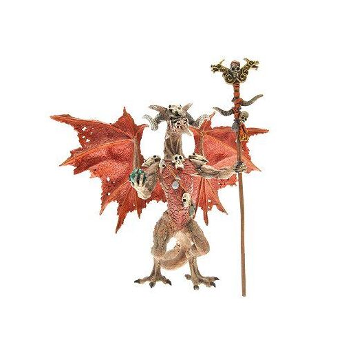 Figurine Dragon Sorcier Rouge
