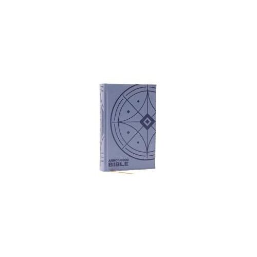 Nkjv Armor Of God Bible, Blue/Gray Leathersoft (Children's Bible, Red Letter, Comfort Print, Holy Bible): New King James Version