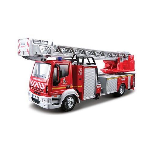 Véhicules Miniatures Die Cast 1/55 Iveco Magirus 150-E 28 - Présentoir De 18 Pièces