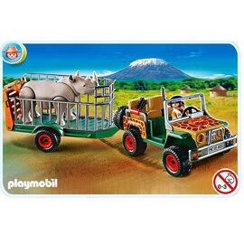 Énorme Lot Playmobil : 18 Rhinocéros + 32 Bébés - Réf. 6 - Animaux Zoo