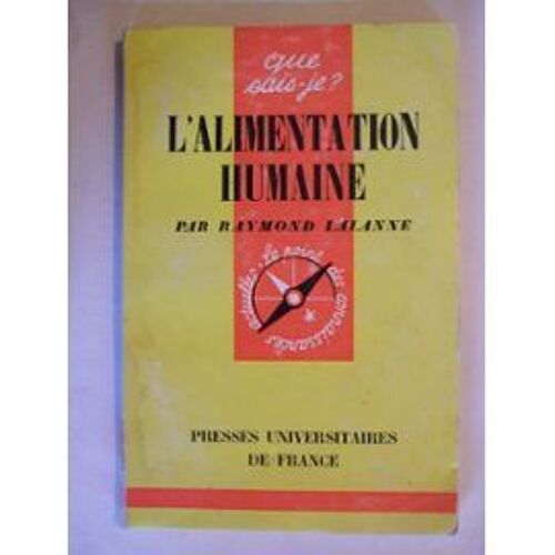 L'alimentation Humaine
