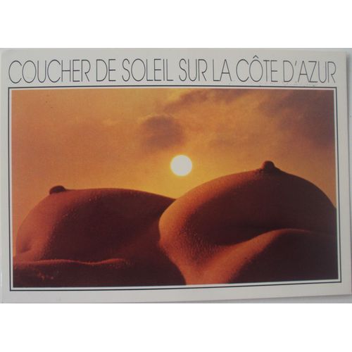 France.. French Rivièra . Coucher De Soleil Sur La Côte D' Azur .