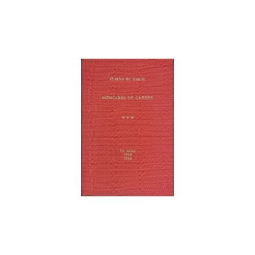 Mémoires De Guerre Le Salut 1944-1946