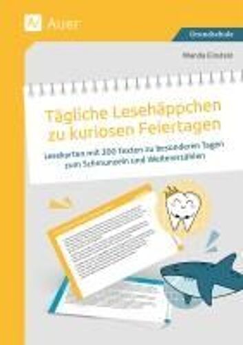 Tägliche Lesehäppchen Zu Kuriosen Feiertagen