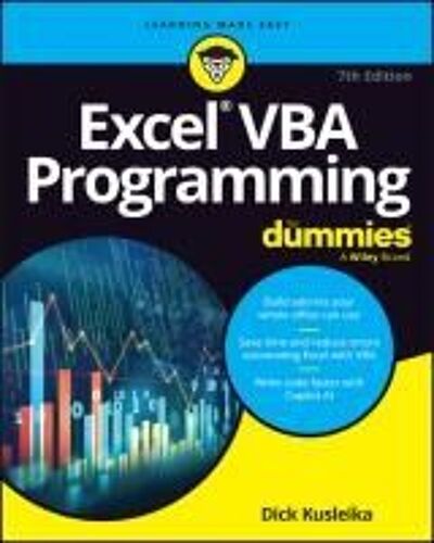 Microsoft 365 Excel Vba Programming For Dummies