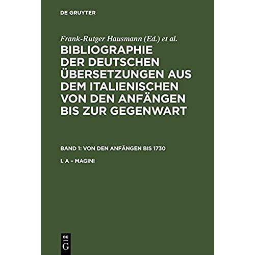 Von Den Anfängen Bis 1730