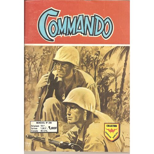 Commando N° 238 ( Mensuel / B.D. Guerre ) : " L'île Des Pirates "