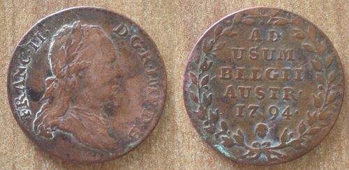 Belgique Pays Bas Autrichien 2 Liards 1794 Francois Ii Piece Autriche